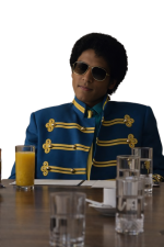 Michael Jaafar Jackson Blue Jacket - Image 4